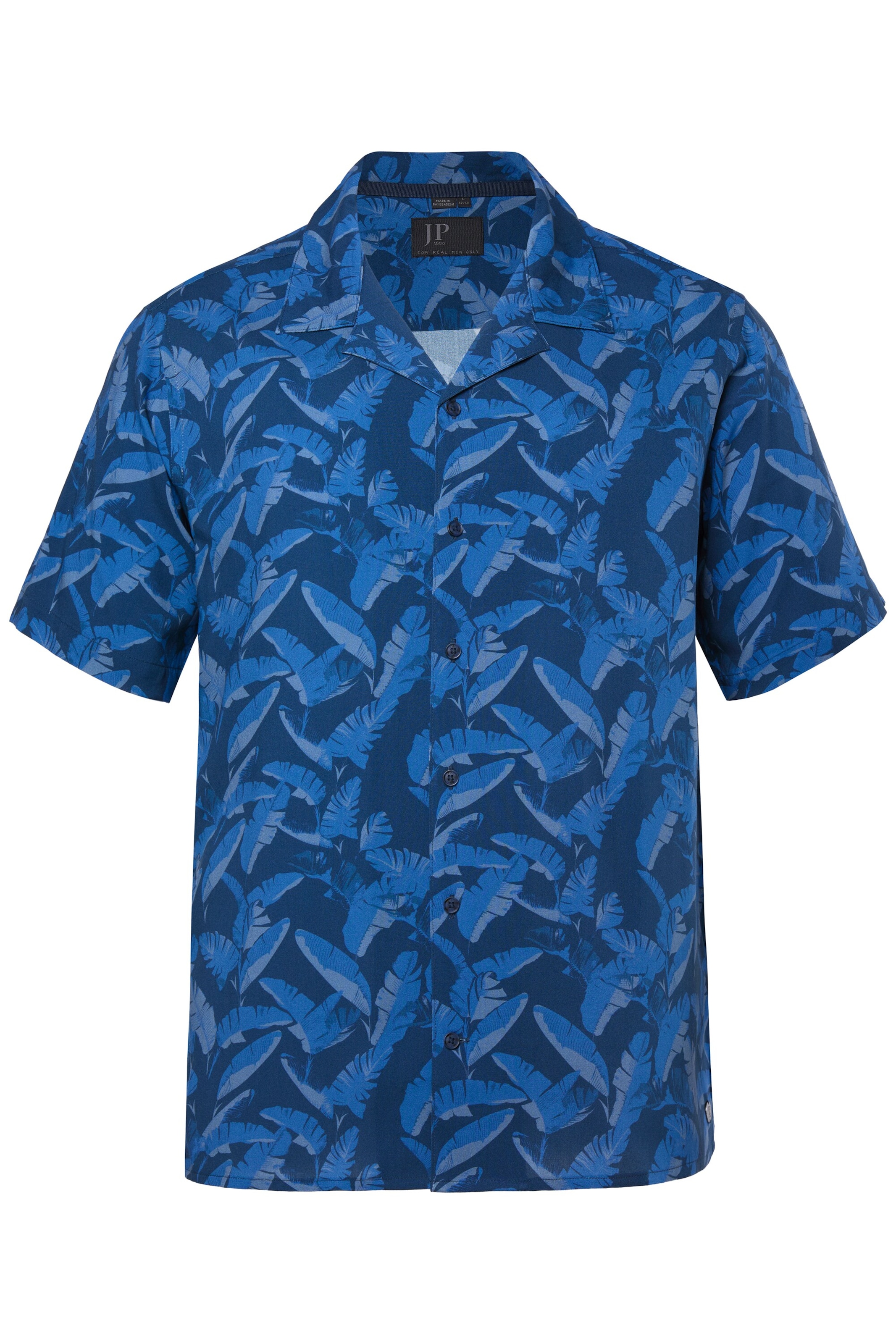 JP1880 Regular Fit Hemd in Blau: Vorderseite