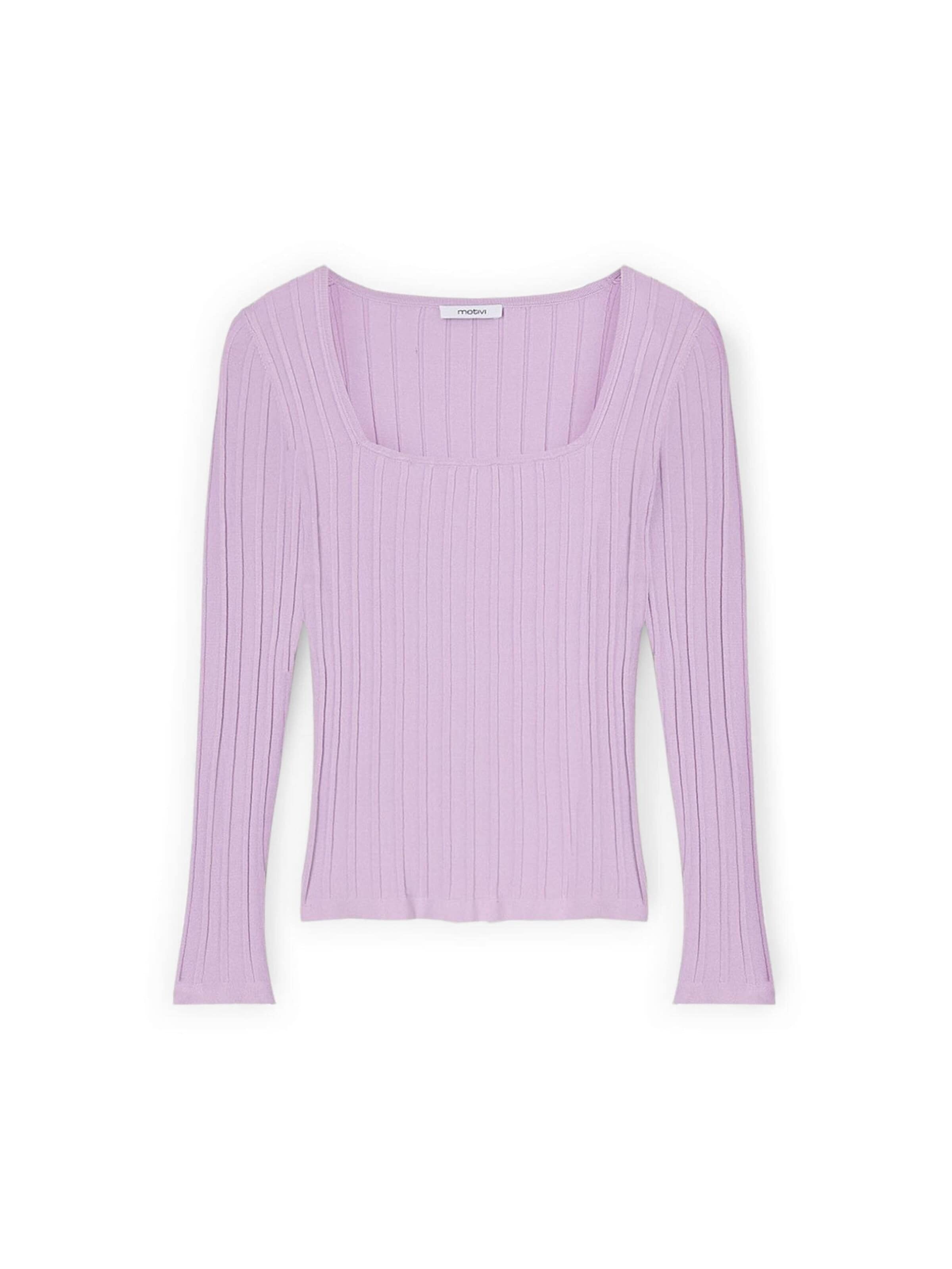 MOTIVI Sweater in Purple: front