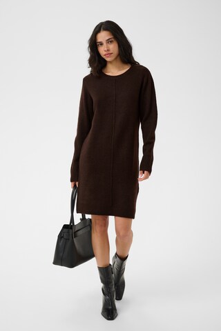 Robes en maille 'iris' Kaffe en marron