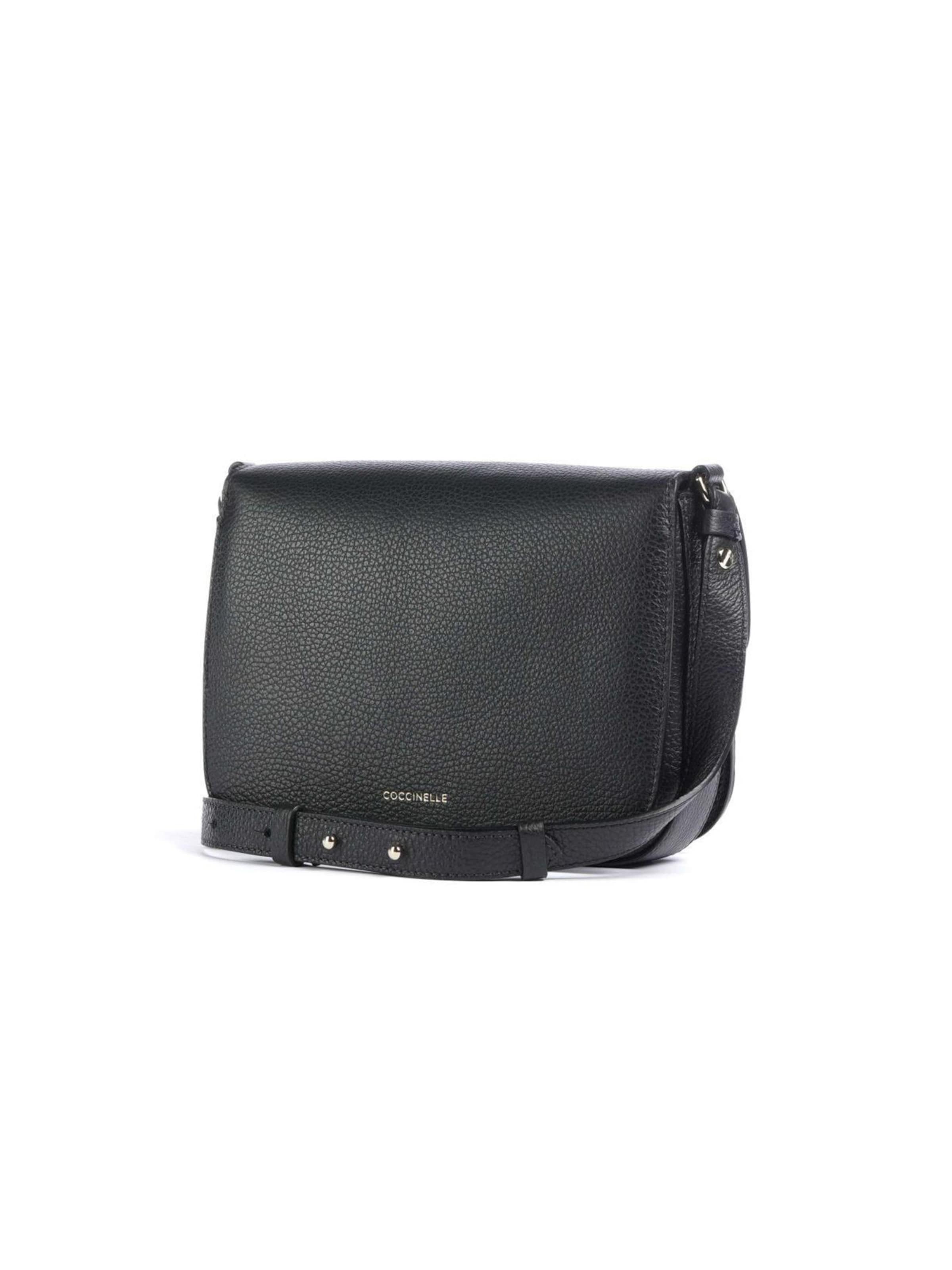 Coccinelle Crossbody bag 'Coccinelle C-Me Handbag Grained Leather' in Black