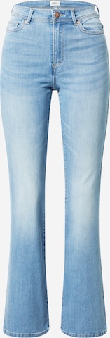 ONLY جينز ذات سيقان واسعة جينز 'Wauw' بلون أزرق: الأمام
