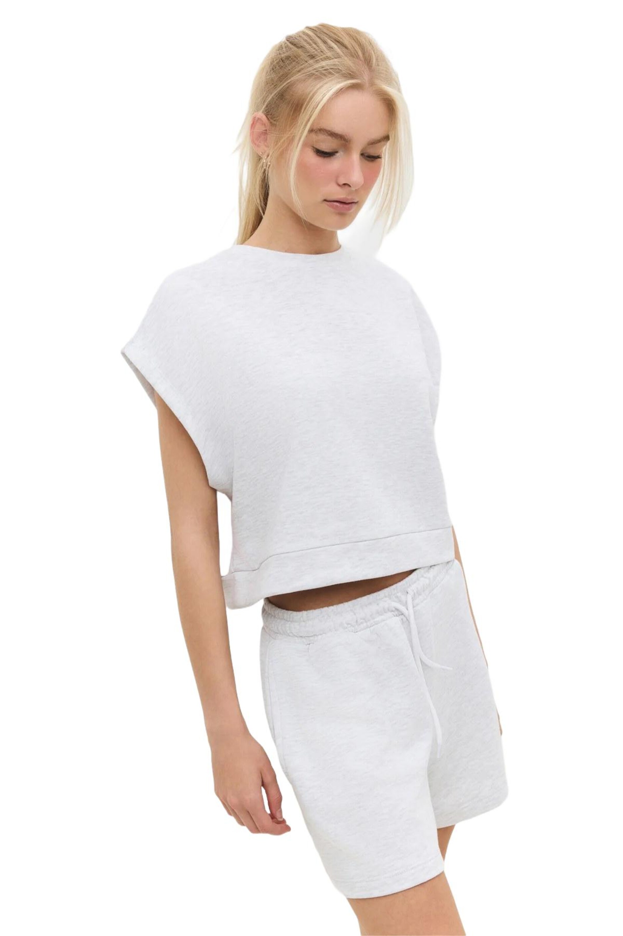 No Matter What Shirt in Wit: voorkant