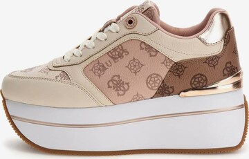 GUESS Sneakers 'Camrio' in Beige: front