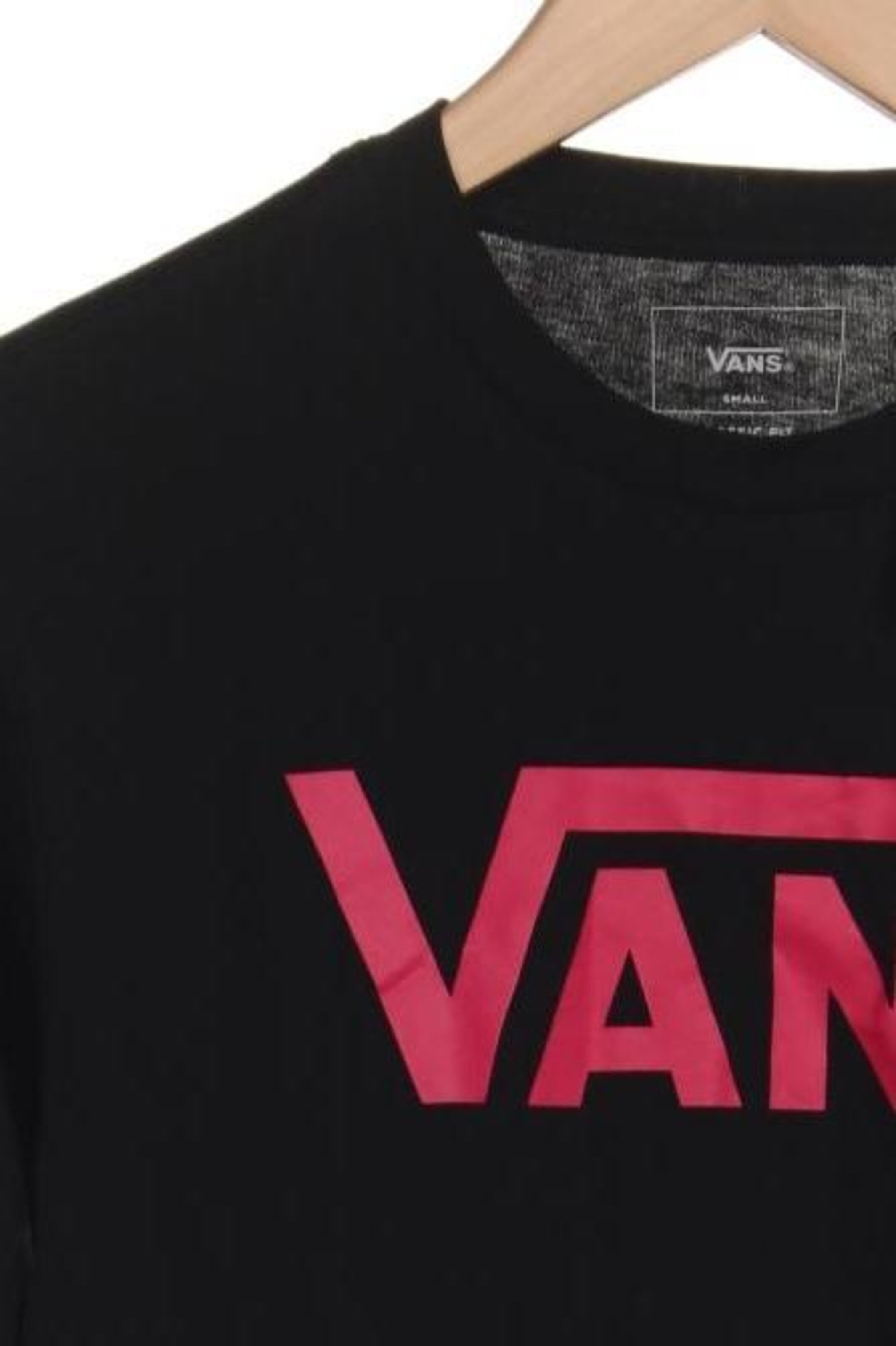 VANS Langarmshirt S in Schwarz