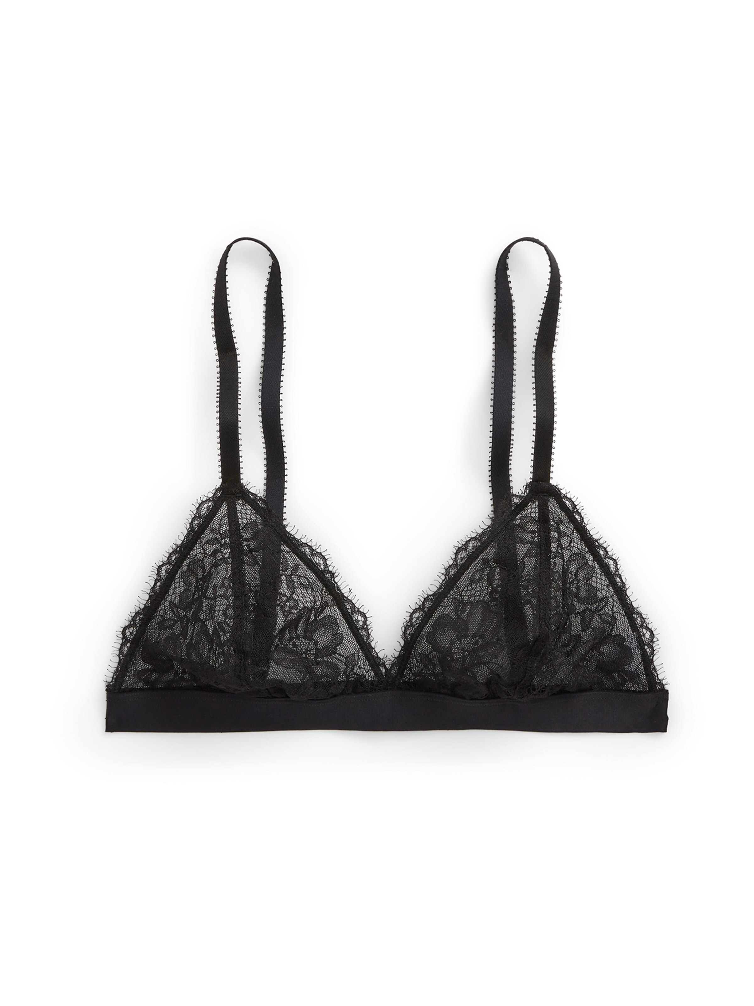 Polo Ralph Lauren - Sujetador ' BRALETTE ' en negro: frente