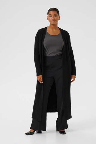 Cardigan 'KCRinye' KAFFE CURVE en noir