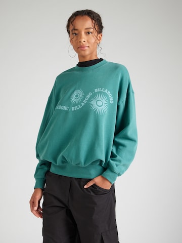 Sweat-shirt 'TIME FOR KENDAL' BILLABONG en vert