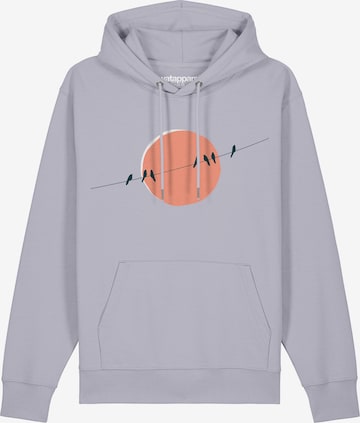 Sweat-shirt 'Countryside 01' Watapparel en violet : devant