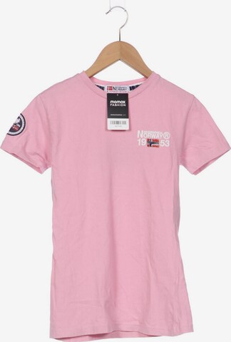 Geographical Norway T-Shirt XXXS in Pink: predná strana