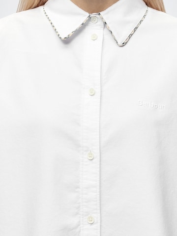 Barbour - Blusa 'Alverstone' en blanco