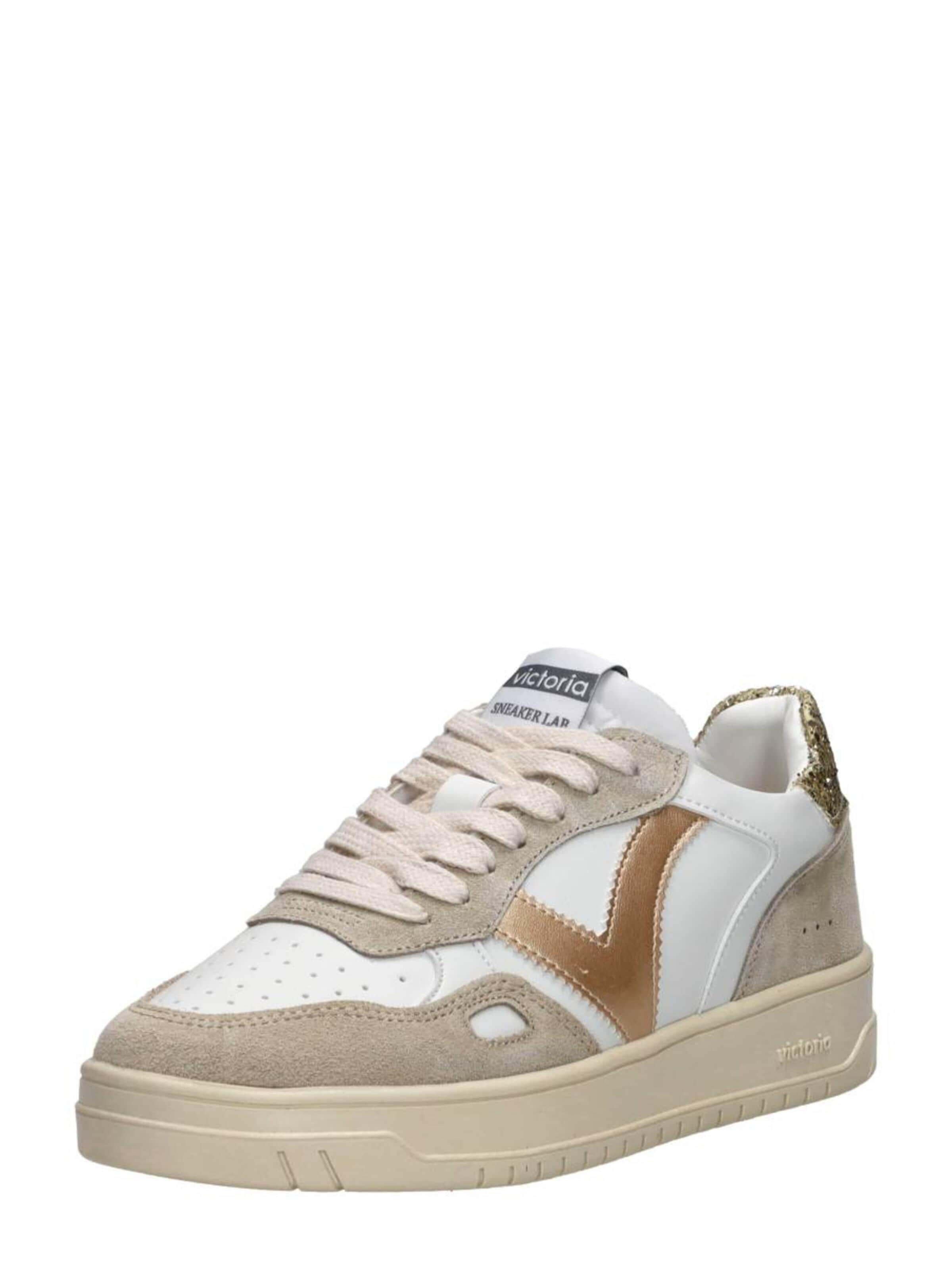 victoria Sneakers 'Laag' in White