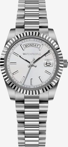 Watchpeople Analog Watch in Silver: front
