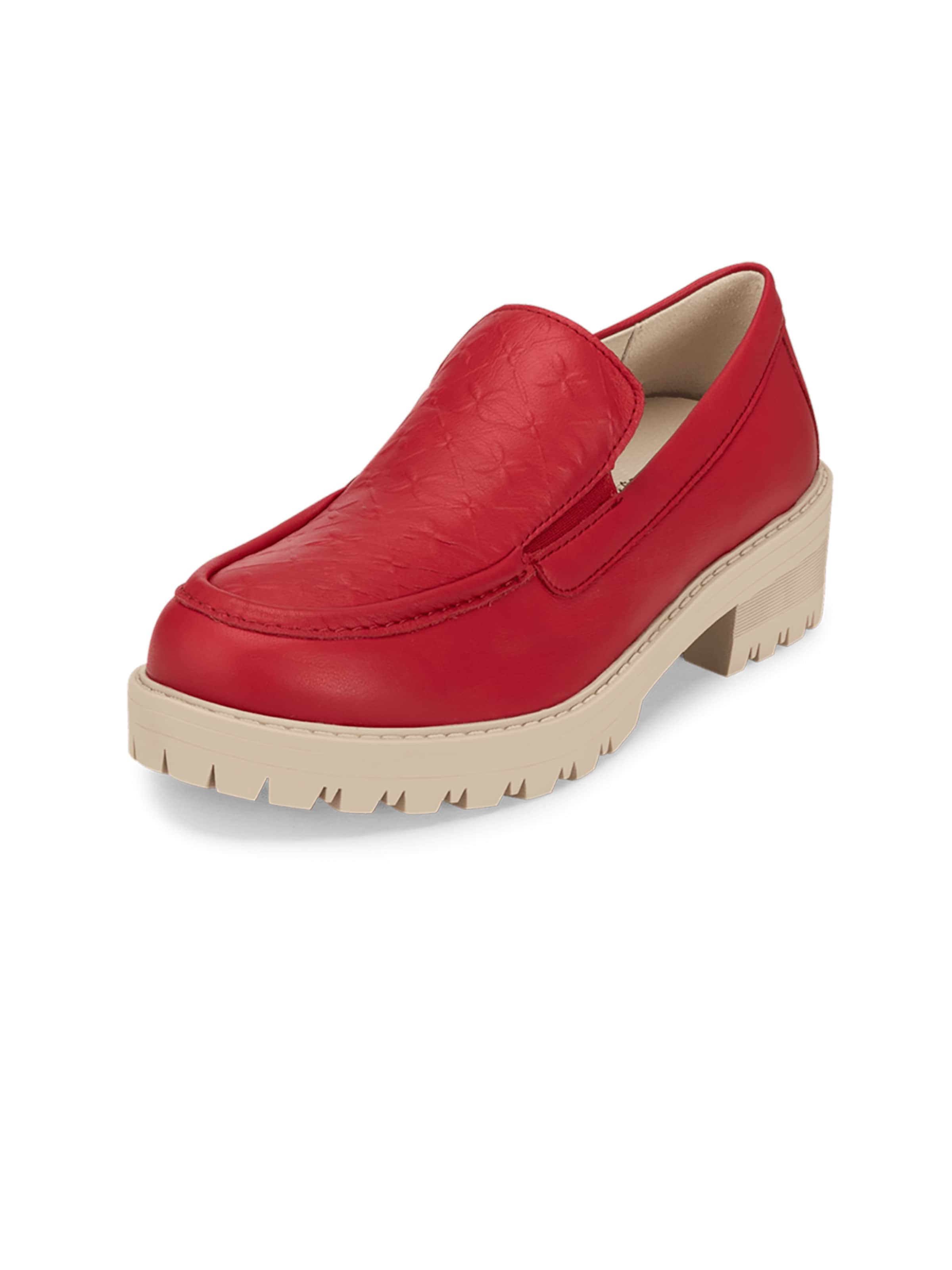 Slipper di VITAFORM in rosso: frontale