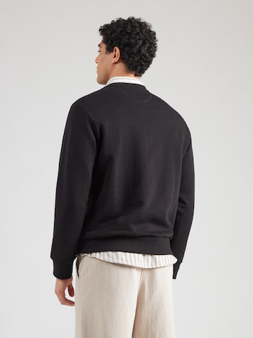 melns La Martina Sportisks džemperis: no aizmugures