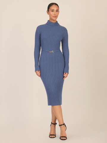 APART Knitted dress in Blue