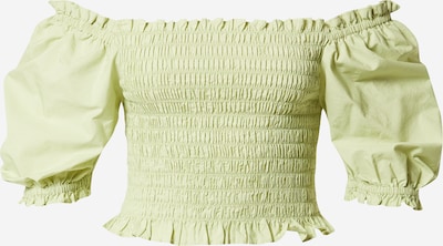 LEVI'S ® Bluse 'Rey Smocked SS Blouse' i pastellgrønn, Produktvisning