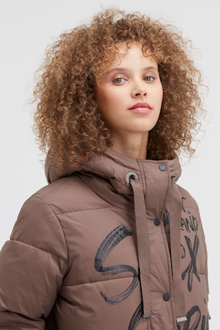 Soccx Winter Coat in Brown