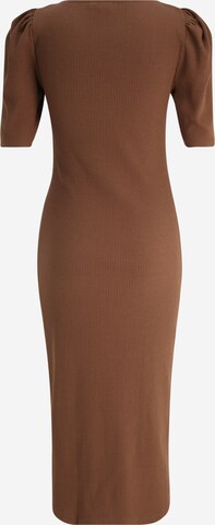 Gap TallPletena haljina - smeđa boja