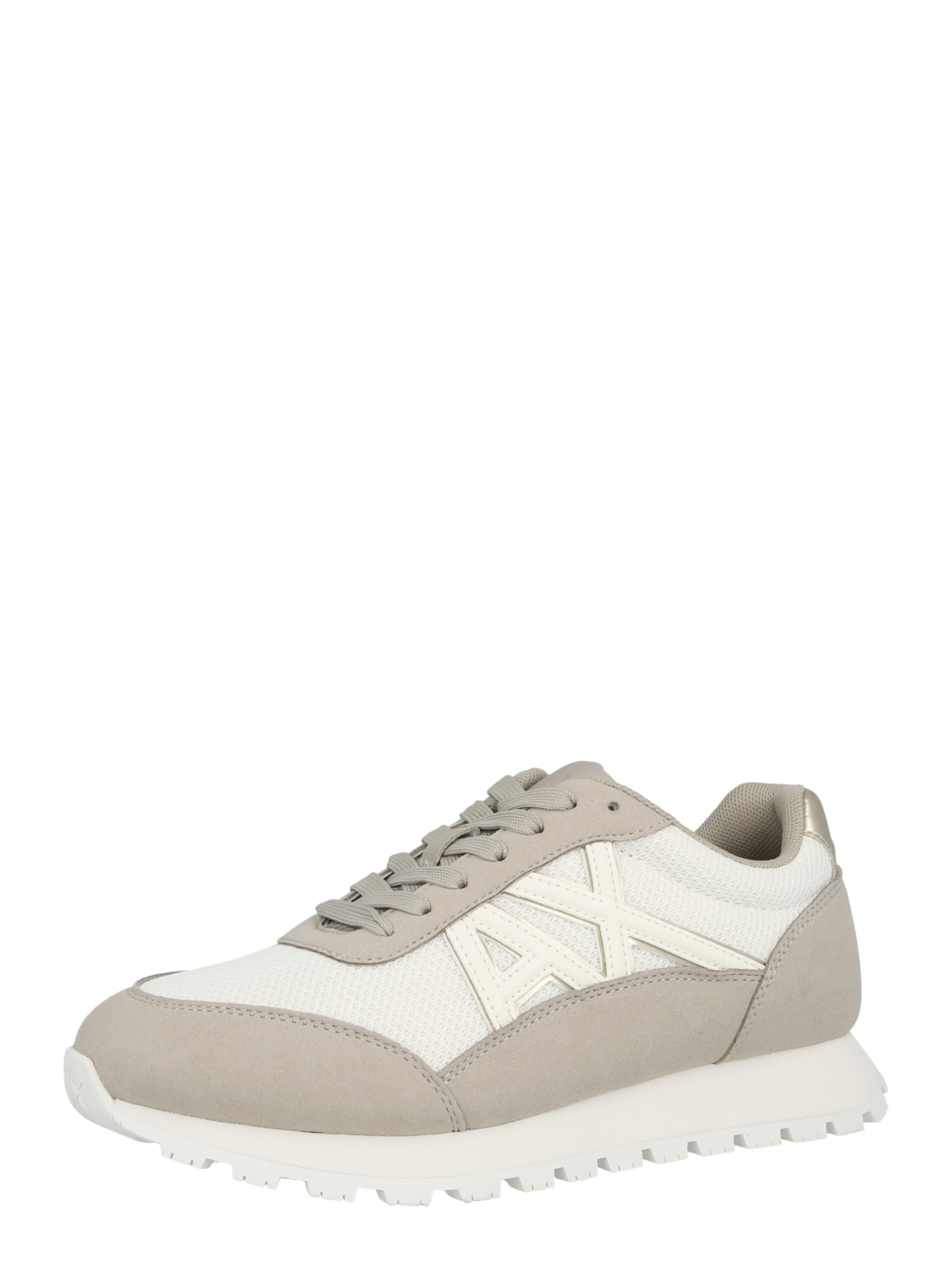 ARMANI EXCHANGE Sneakers laag in Beige: voorkant