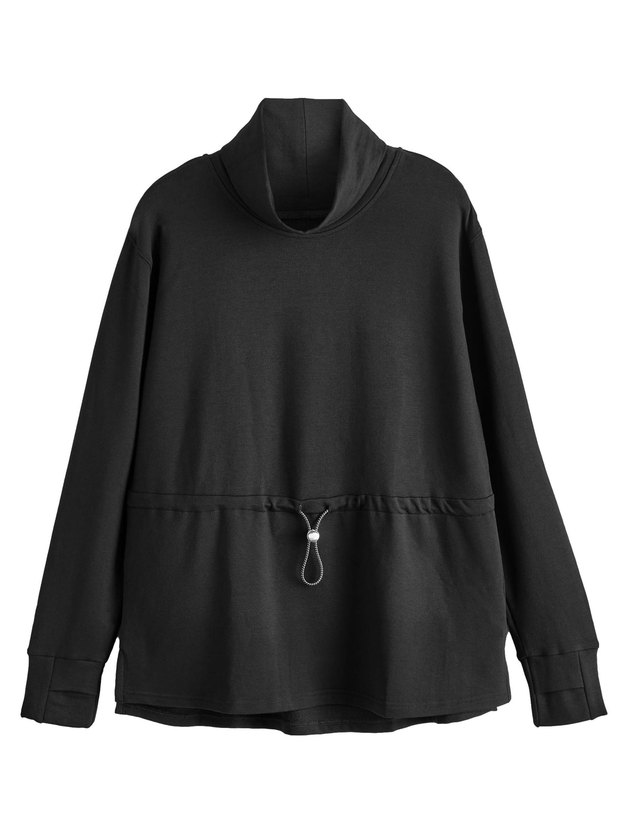 Next - Sweatshirt em preto: frente