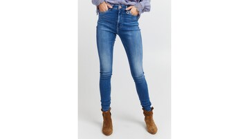 PULZ Jeans Skinny Jeans 'JOY' in Blauw: voorkant