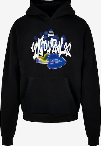 MJ Gonzales Sweatshirt in Zwart: voorkant