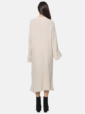 Elara Knit dress in Beige
