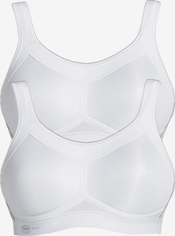 ANITA Bralette Bra 'Momentum' in White: front