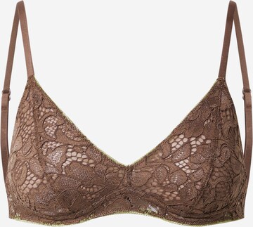 Triangle Soutien-gorge 'Maaliko' Samsøe Samsøe en beige : devant