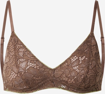 Samsøe Samsøe Triangle Bra 'Maaliko' in Beige: front