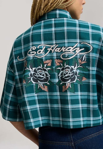 Ed Hardy Blúzka - Modrá