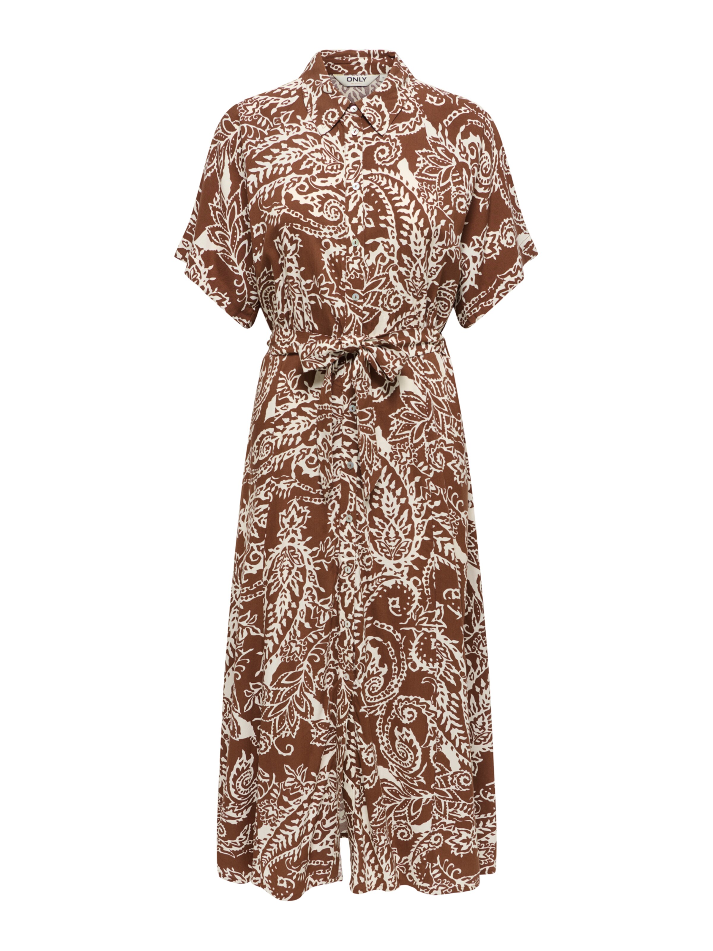 Palaidinės tipo suknelė 'ONLSafa' iš ONLY, spalva – kremo / šokolado spalva, Prekių apžvalga