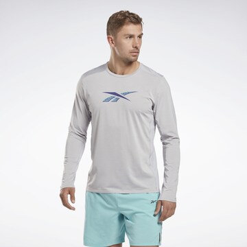 Reebok Functioneel shirt in Grijs: voorkant