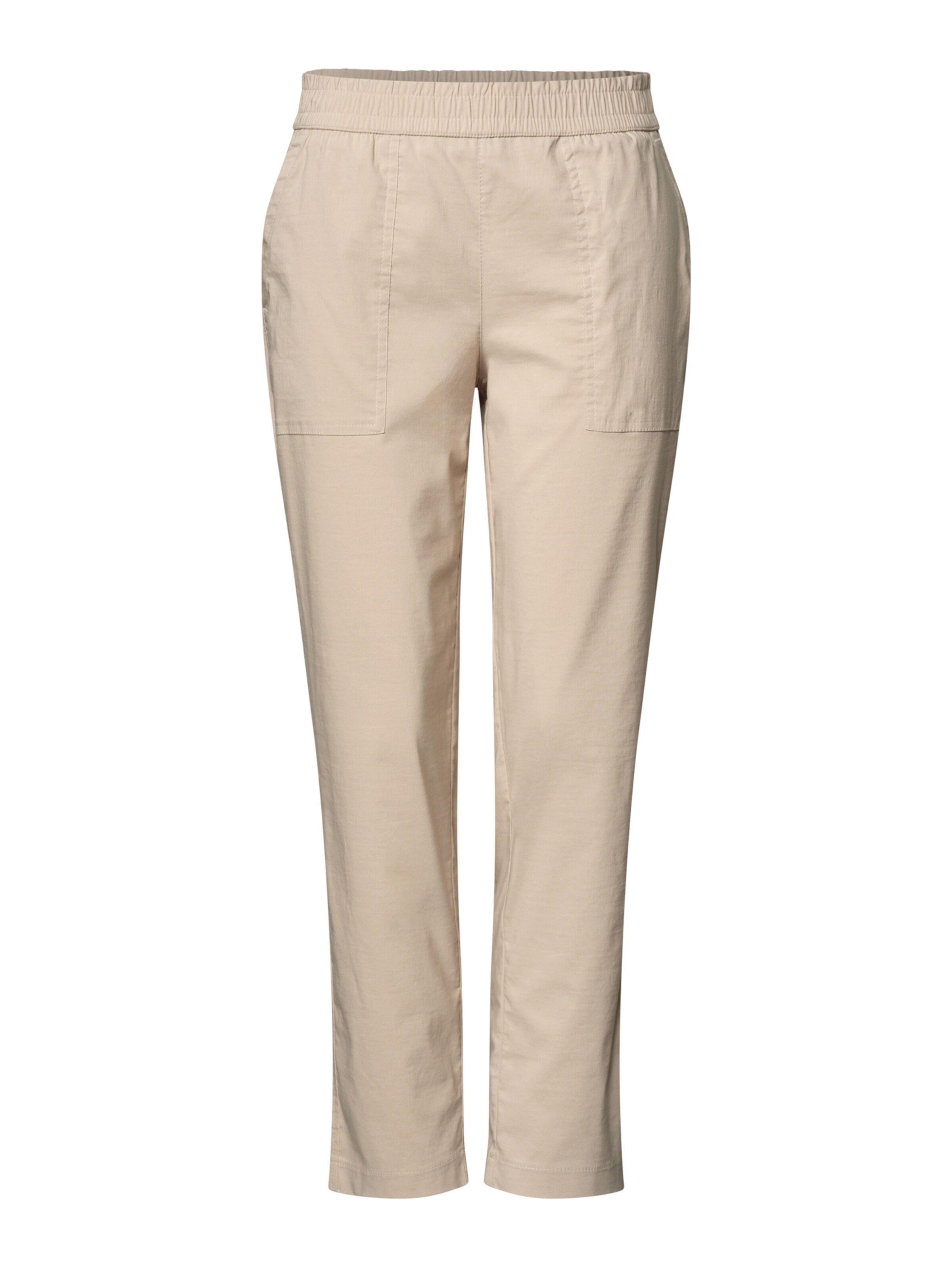STREET ONE Slim fit Chino Pants in Grey: front