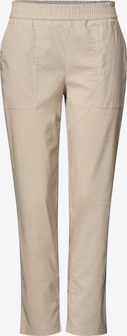 STREET ONE Slim fit Chino Pants in Grey: front