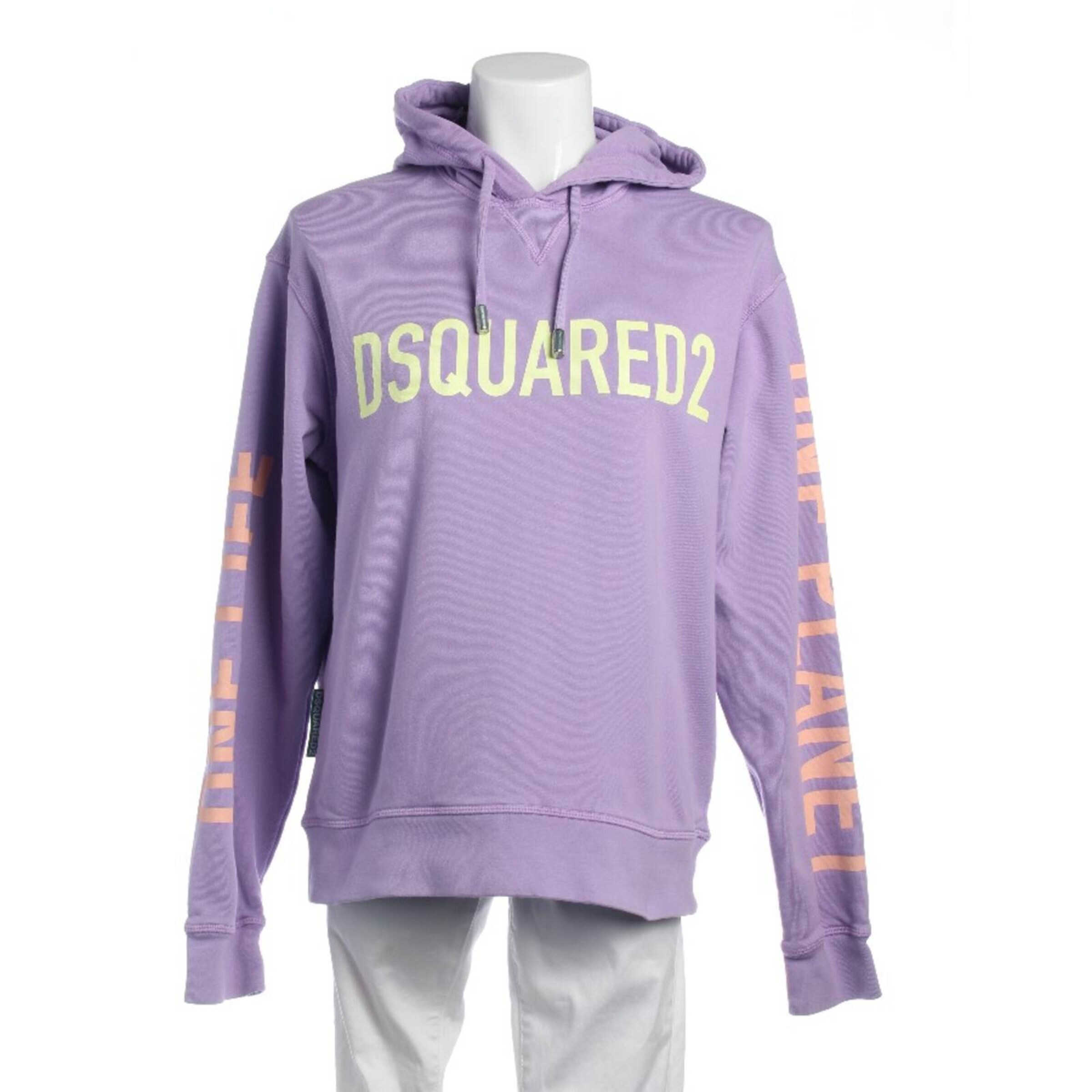 DSQUARED2 Sweatshirt & Zip-Up Hoodie in XXS in Yellow: front