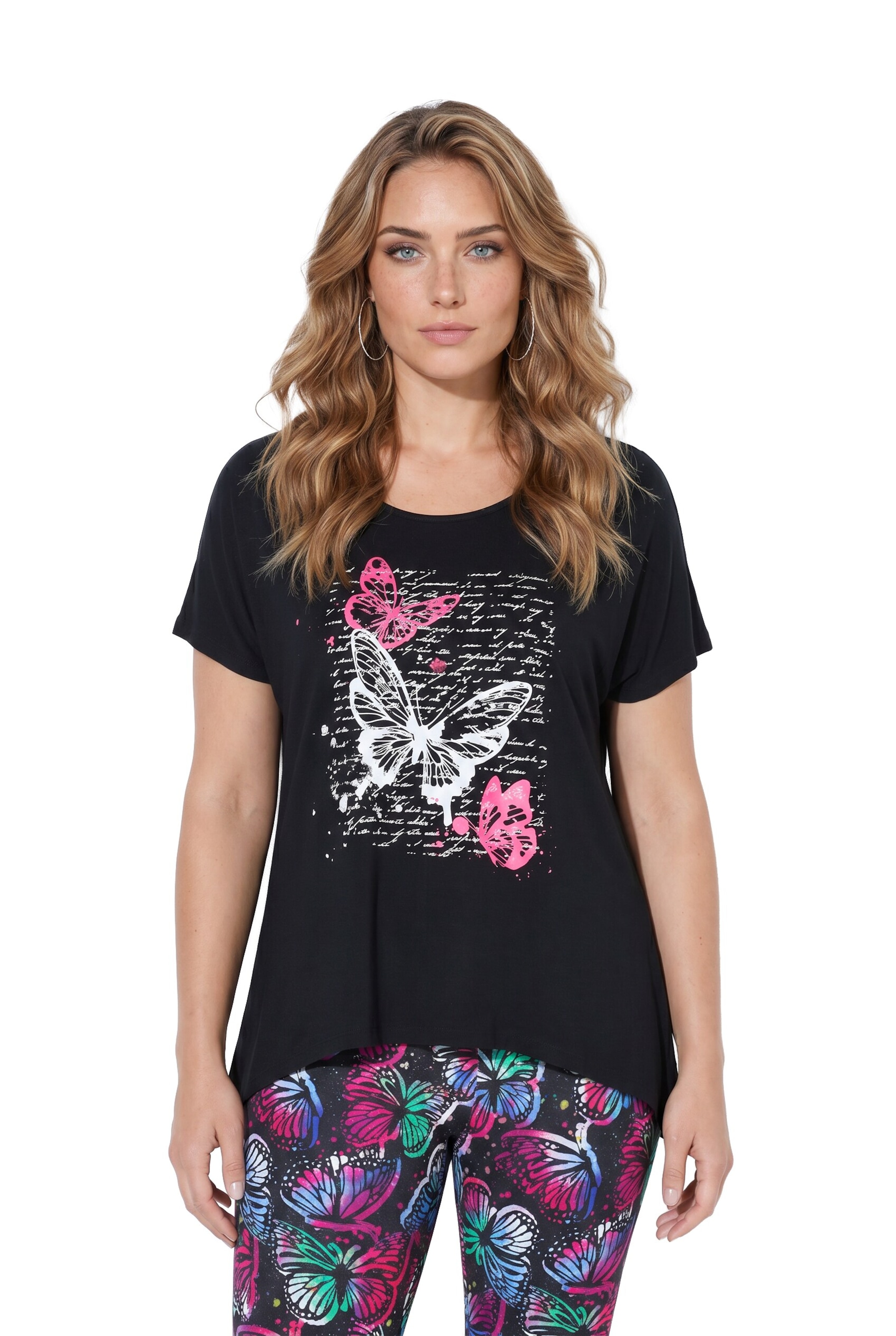 Angel of Style Shirt in Zwart: voorkant