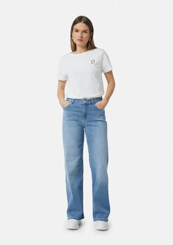 comma casual identity Wide leg Jeans in Blue