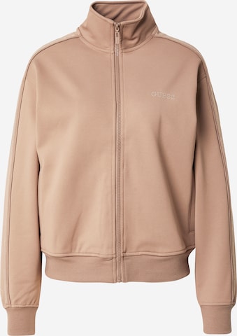 Giacca di felpa 'OCTAVIA' di GUESS in grigio: frontale