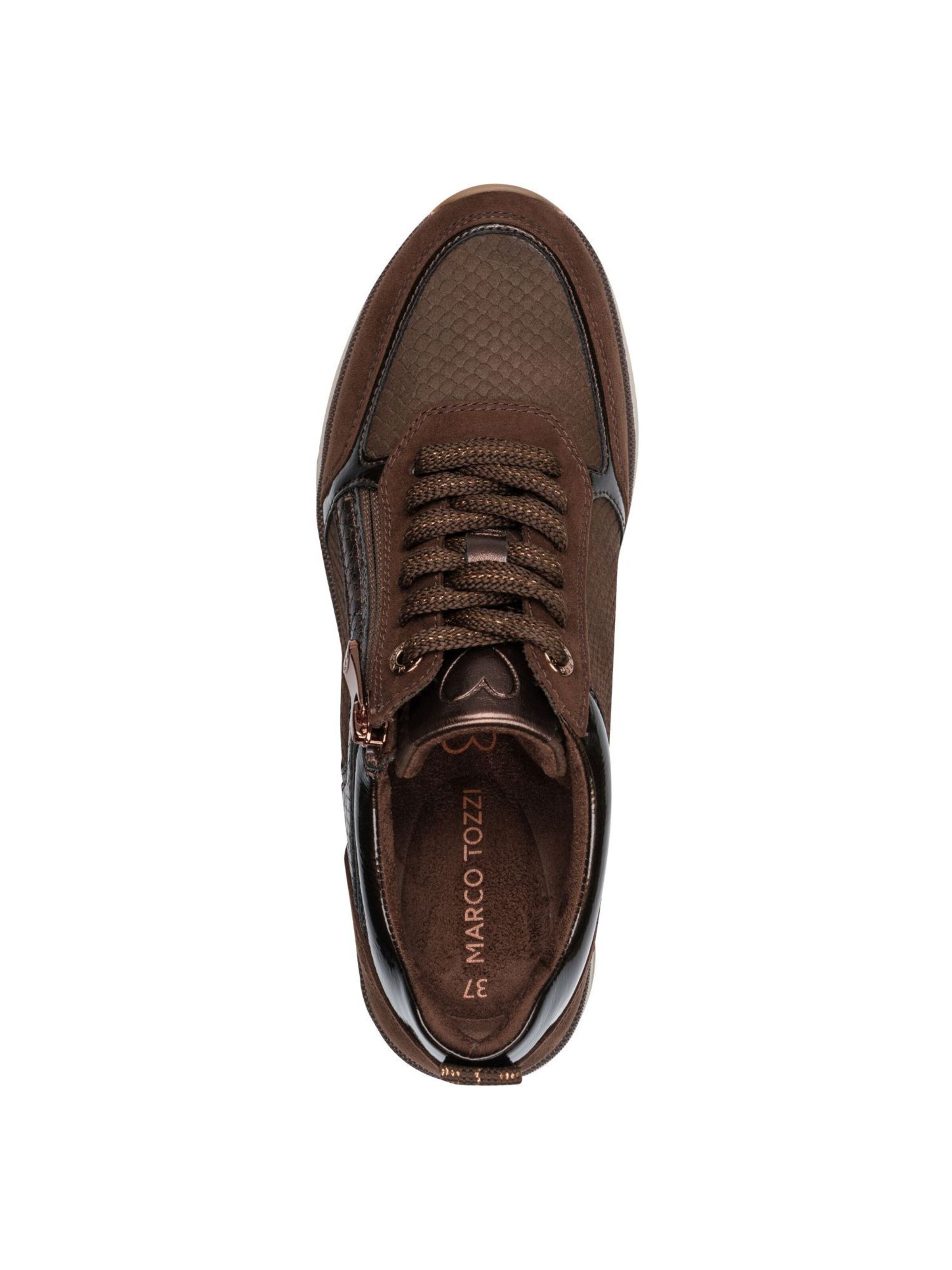 MARCO TOZZI Platform trainers in Brown