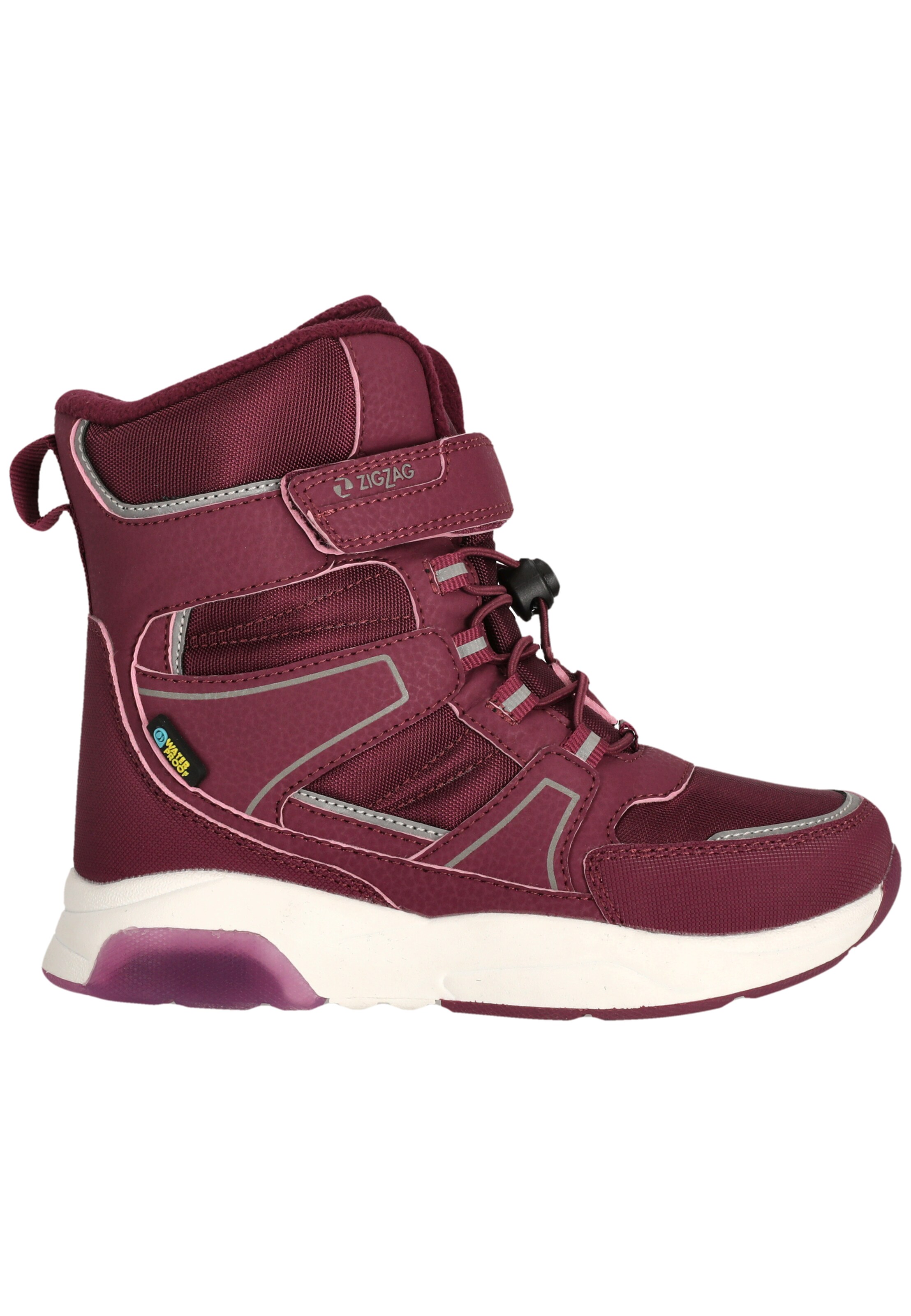 ZigZag Snow Boots in Purple