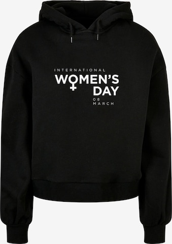 Sweat-shirt 'WD - International Women's Day 2' Merchcode en noir : devant