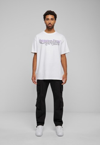 T-Shirt 'Dragon' Forgotten Faces en blanc