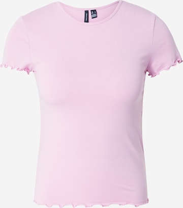 VERO MODA Μπλουζάκι 'BARBARA' σε ροζ: μπροστά