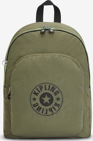 KIPLING Backpack 'Curtis' in Green: front