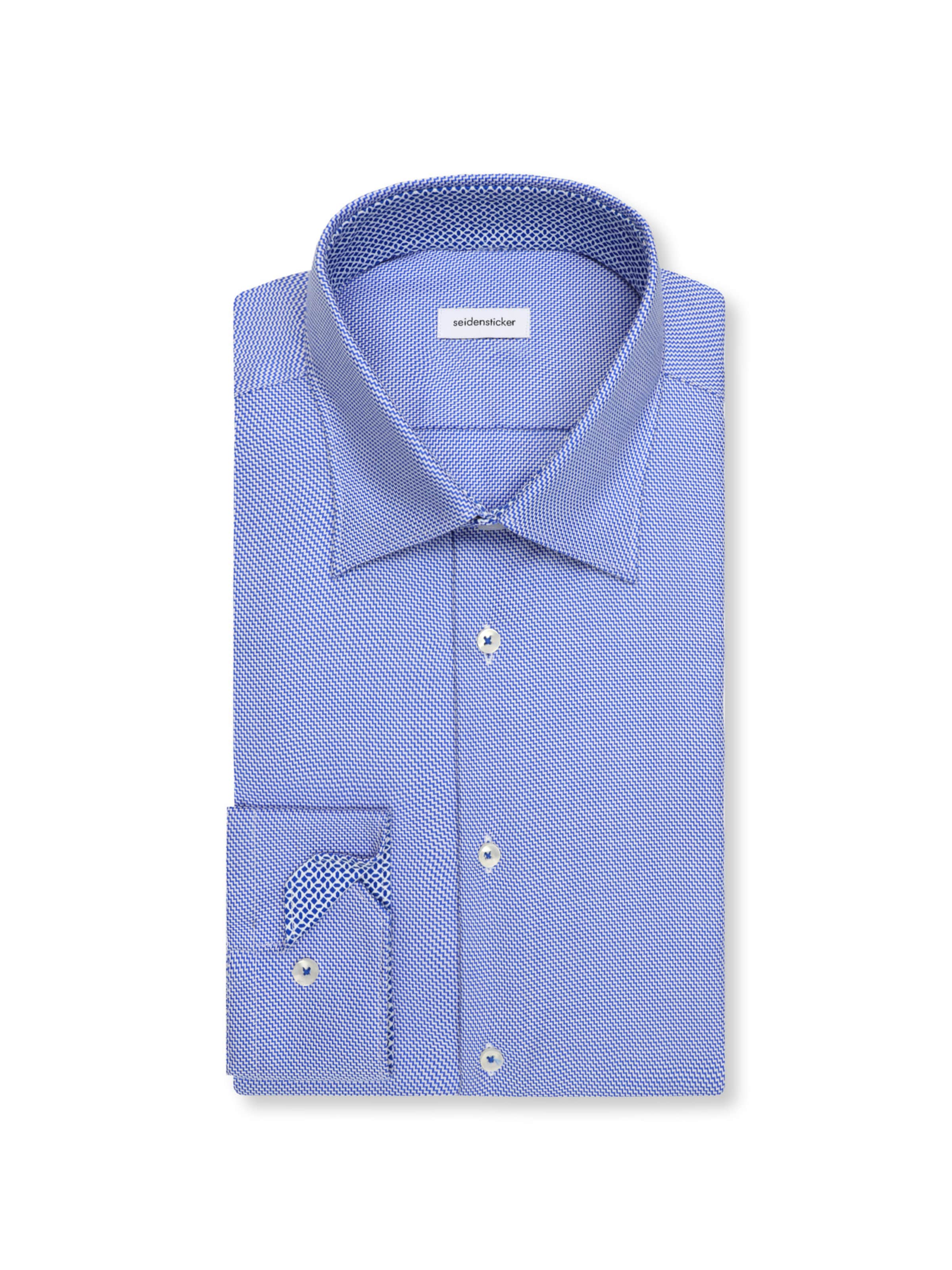 SEIDENSTICKER Regular Fit Business Hemd in Blau