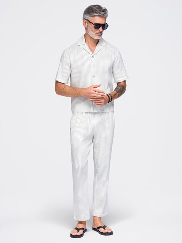 Ombre Regular Broek 'Heritage' in Wit