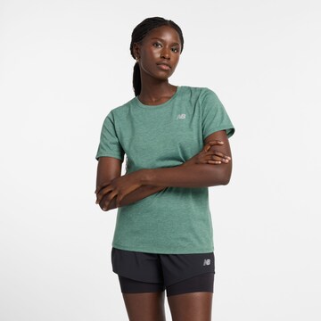 new balance Performance shirt 'Essentials' in Green: front