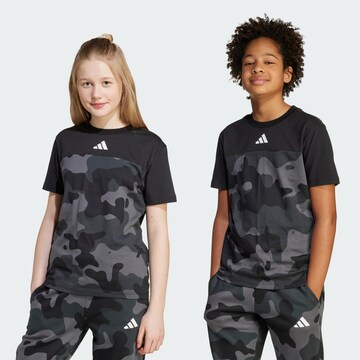 T-Shirt fonctionnel 'Seasonal Essentials' ADIDAS SPORTSWEAR en noir : devant