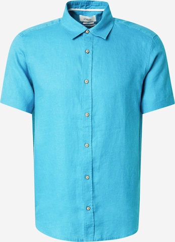 s.Oliver - Camisa em azul: frente
